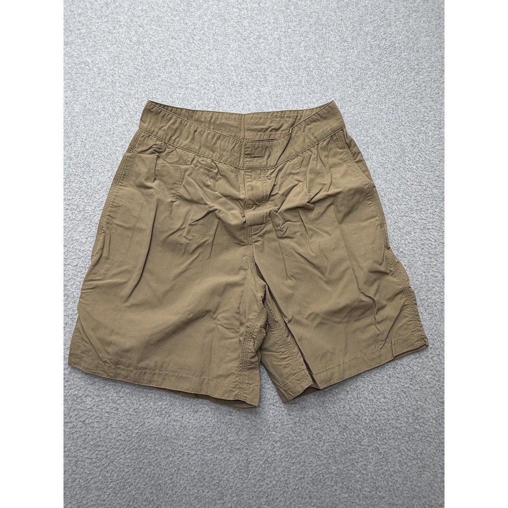 Patagonia Swim Shorts Mens 30 Beige Lined Trunks Elastic Quick Dry Zip Pocket